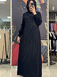 JUKİ MODA ABİYE -SİYAH