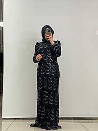 FERİHA SARIOĞLU ABİYE- SİYAH