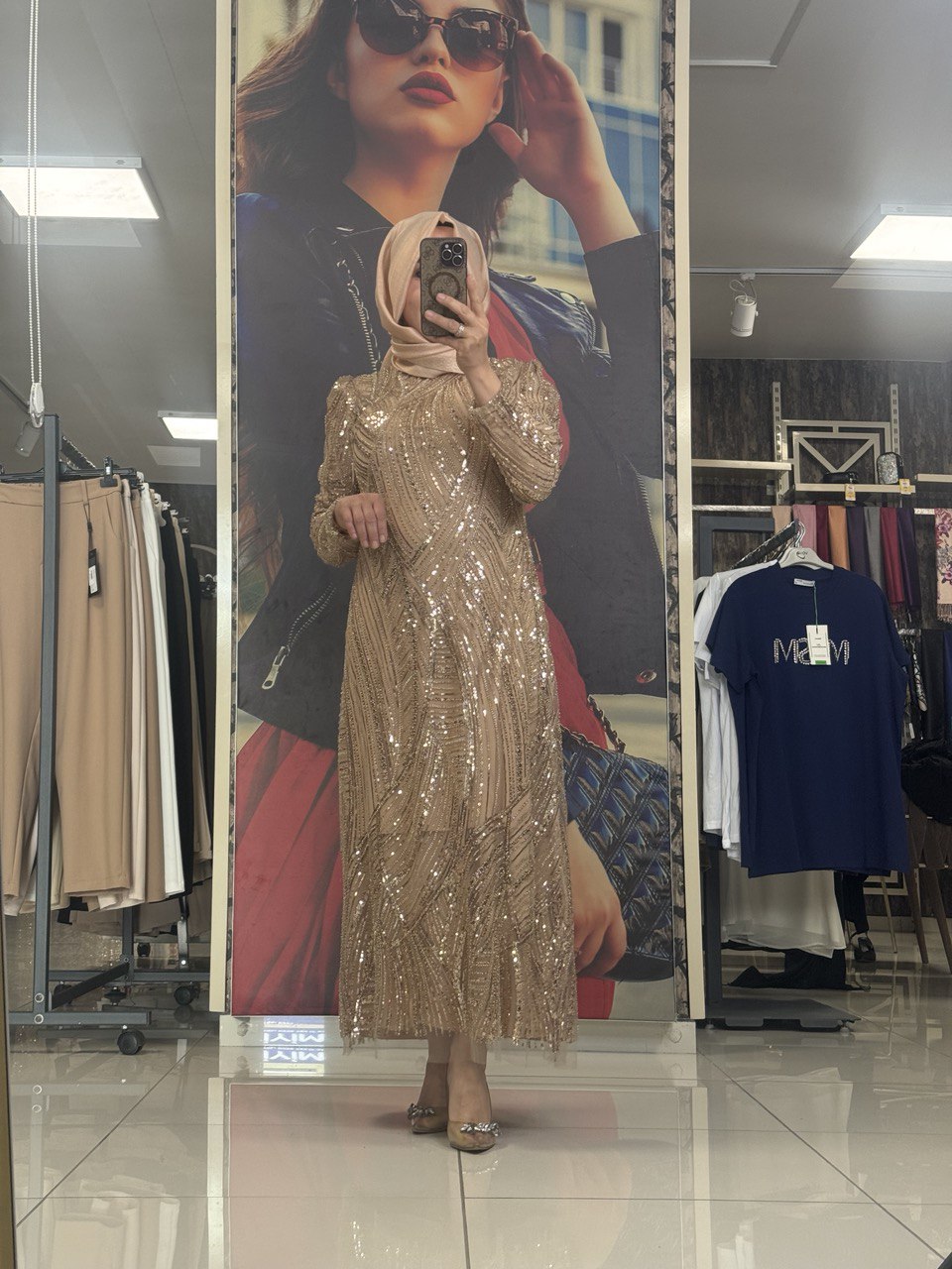 JUKİ MODA ABİYE- CAMEL